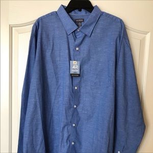 Men’s Van Heusen button down dress shirt XXL
